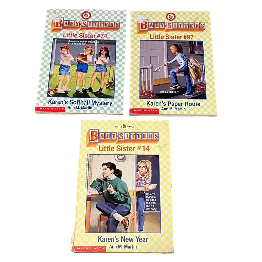 Baby Sitters Little Sisters Books #14 #74 & #97 Lot of 3